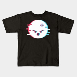 Angry Emoticon Kids T-Shirt